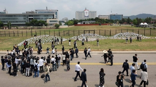 120년 만에 열린 용산공원…시범개방 첫 날