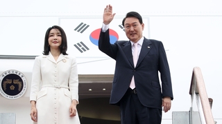 윤대통령 나토 정상회의 참석차 출국…첫 순방 외교