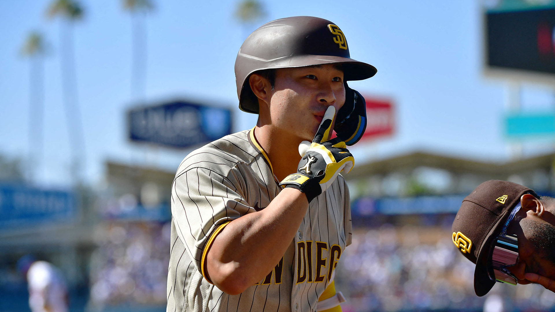 '3출루' 김하성, 시애틀 상대로 2안타 1볼넷 활약