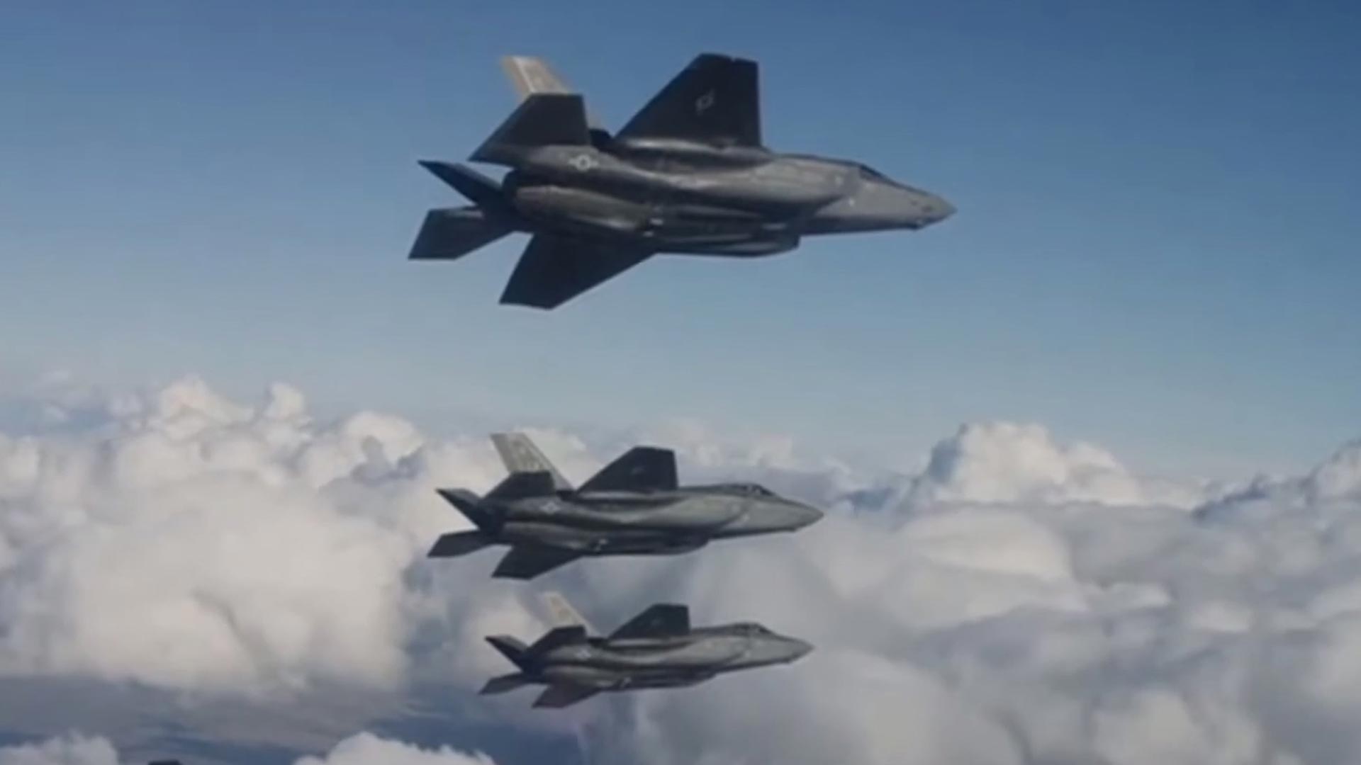 미국 F-22·F-<em class='find'35A</em 등 30여대 주일 기지서 집단 훈련