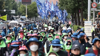 금속노조 하루 총파업…'대정부 투쟁' 본격화
