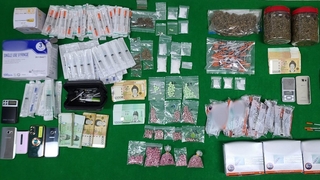 '강남 사망' 마약공급책 검거…4천명분 필로폰 압수