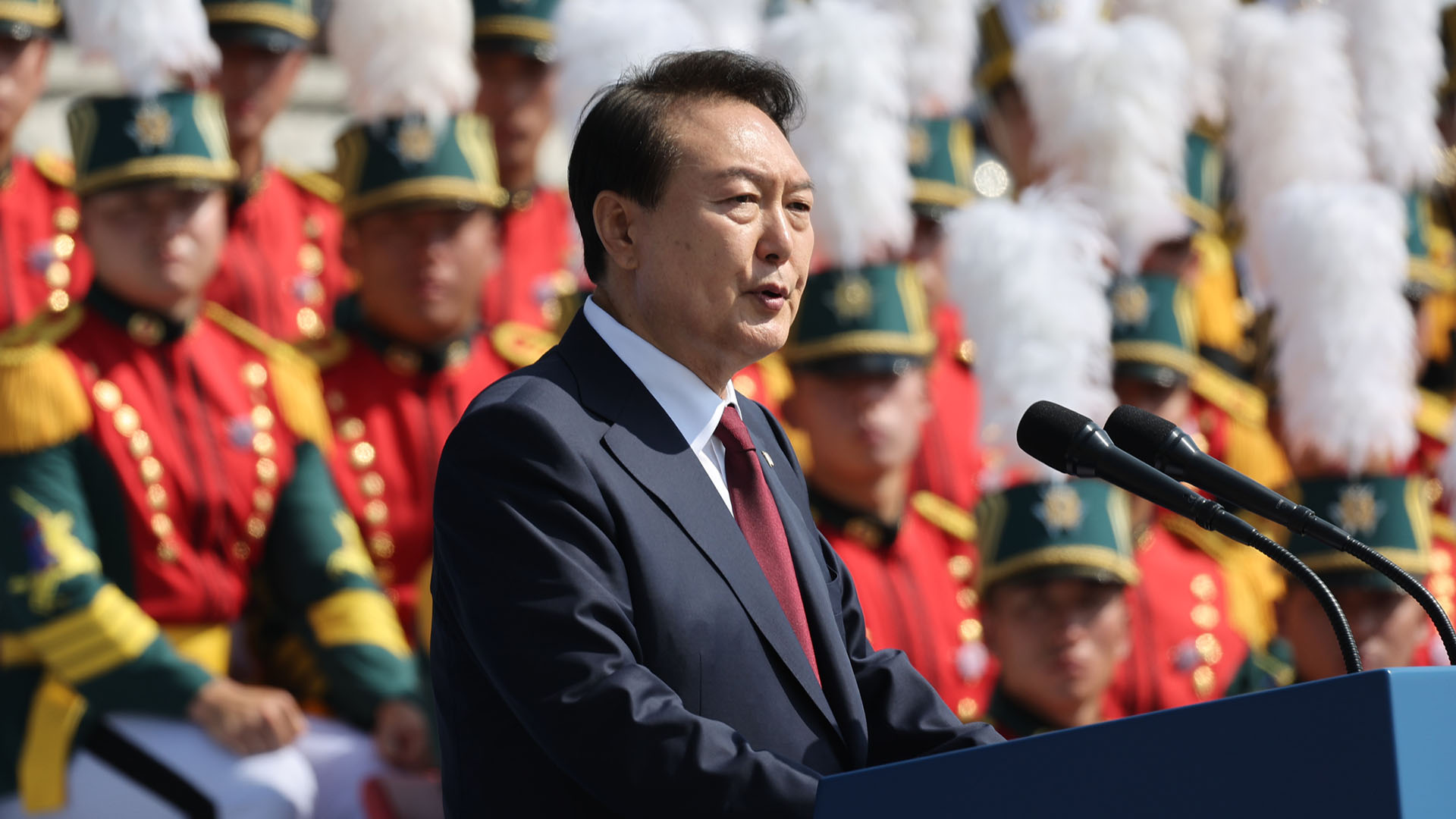 윤대통령 "북한 핵무기 사용 기도땐 압도적 대응…비핵화 결단해야"