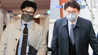 "직업적 음모론자" "모욕죄 고소"…한동훈-황운하 충돌