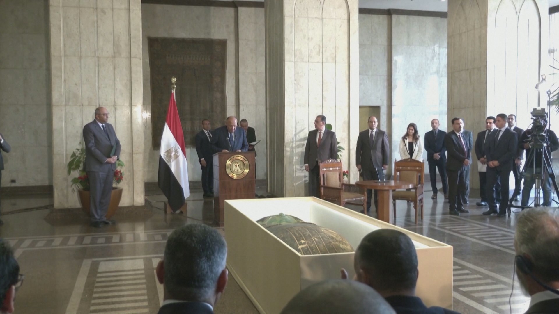 [지구촌톡톡] 유물반환 움직임 확산…미국, 녹색관 이집트에 인도