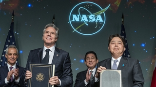 "첫 日우주인 달에 보내자"…미일 우주 협력 확대 합의