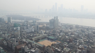 날 풀리자 잿빛 먼지…수도권·충청·강원 비상저감
