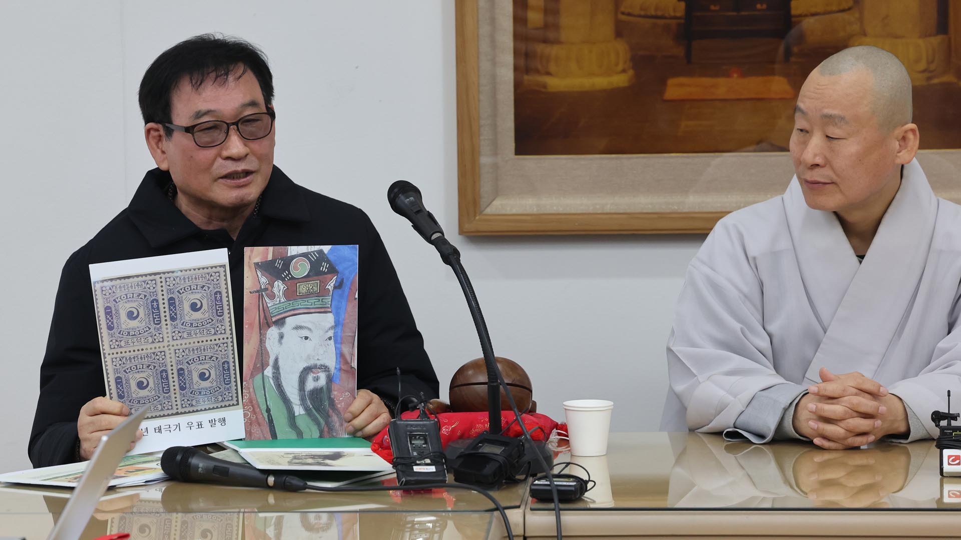 온라인카지노 비타임강점기 탱화 속 그려진 태극기…"항일운동 일환"