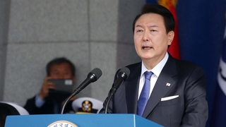 윤대통령 "힘에 의한 평화 구축…적 공격엔 압도적 응징·보복"