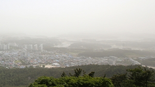 청정 울릉도 먼지 평소 15배…주말 전국 황사 영향권