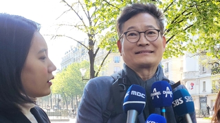 송영길, 파리서 '돈봉투 의혹' 관련 기자회견…정치권도 촉각