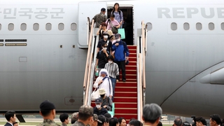 '힘들었던 여정' 수단 탈출 교민 28명 전원 무사 귀국
