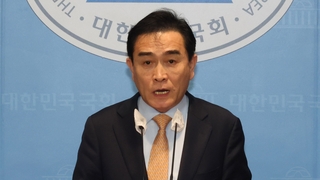 국민의힘 태영호, 각종 의혹 전면 부인…당 분위기는 냉랭