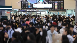제주공항 이틀째 무더기 결항…차츰 운항 재개