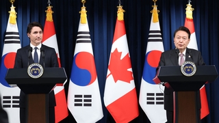한·캐나다 정상회담…"더 강력한 파트너십" 공동성명