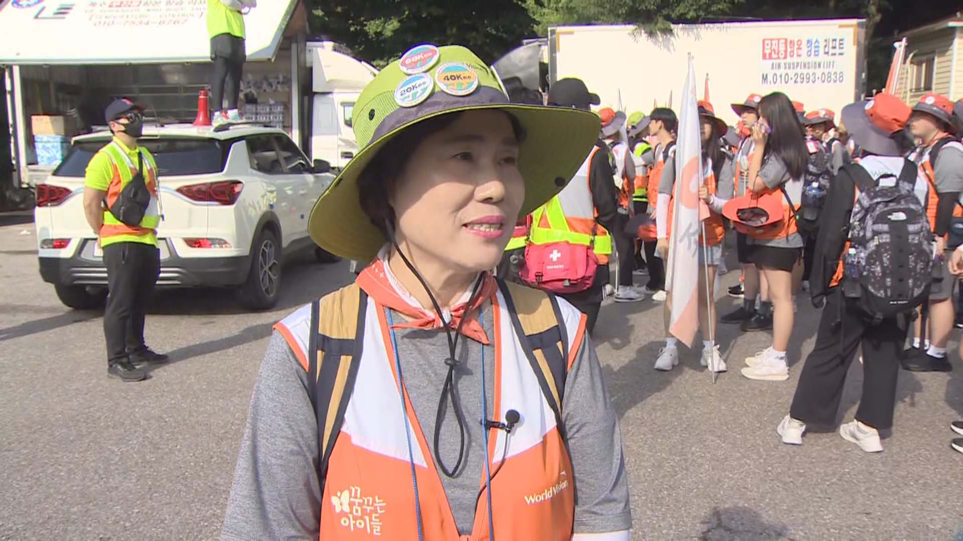 [출근길 인터뷰] "꿈을 향한 꺾이지 않는 마음" 청소년 국토대장정