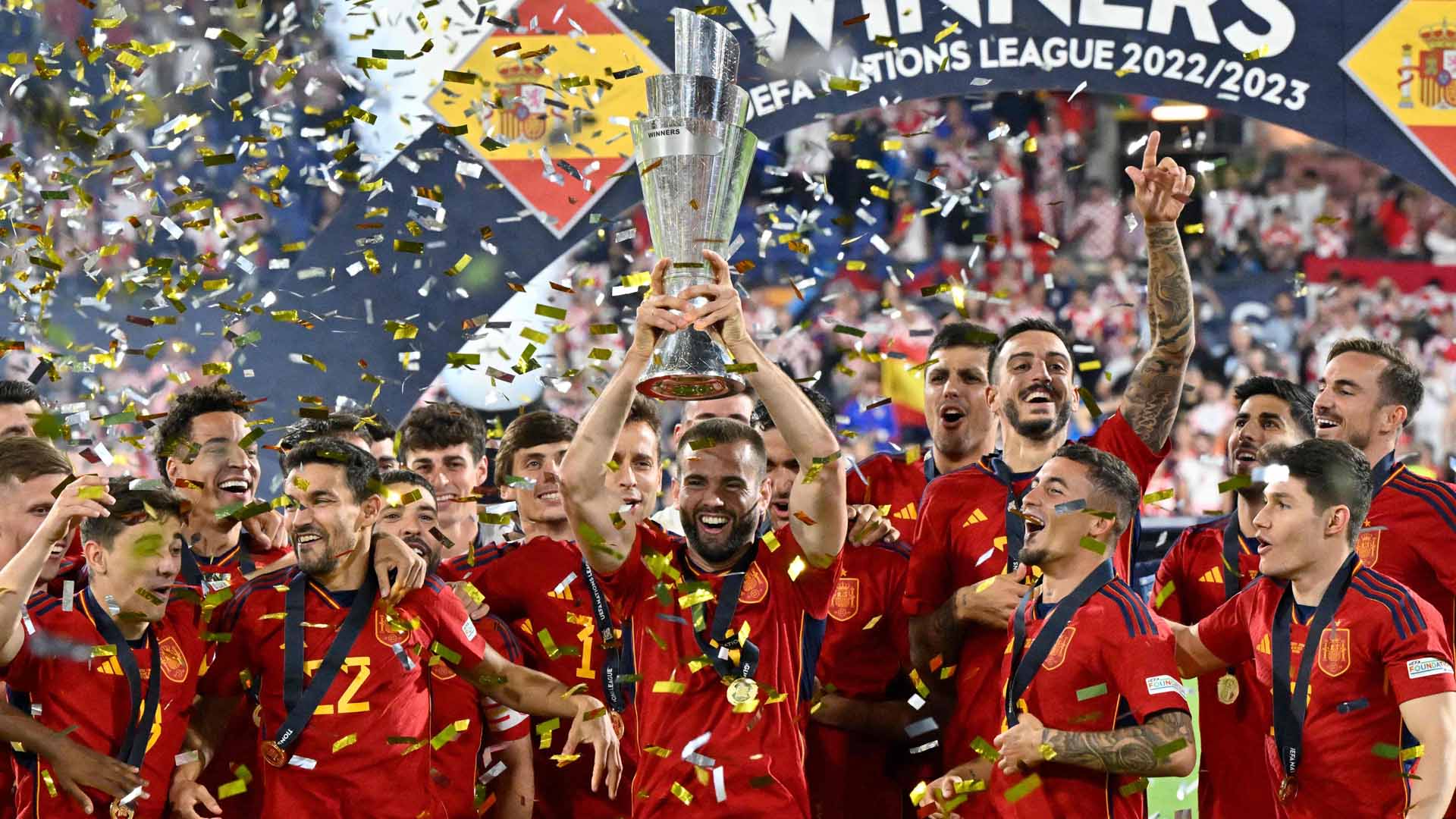 스페인, 승부차기 끝에 네이션스리그 첫 우승