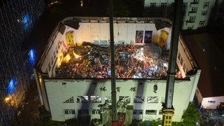 중국 헤이룽장성서 중학교 체육관 지붕이 '폭삭'…15명 참변