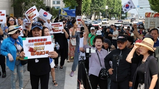 '선거 유세장' 방불…진보·보수단체 또 '맞불'