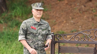전 해병대 수사단장 징계위 출석…"외압 알리려 출연"
