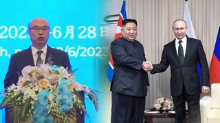 중국, 방북대표단 '체급 조절'…북러 밀착에 거리두기?