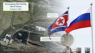 북·러 국경 인근 궤도차 급증…본격 무기 거래 가능성