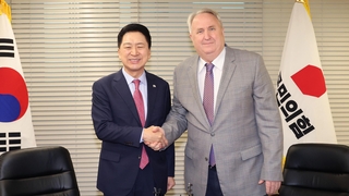 김기현 - 인요한 회동…"제안 취지 공감" "고통스러워도 쓴소리"