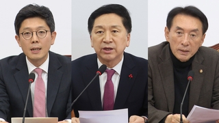 김기현 거취 공방 격화…면전서, 단체대화방서 설전