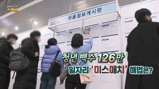 [샌즈 카지노 사이트TV 스페셜] 청년백수 126만명…일자리 '미스매치' 해법은?