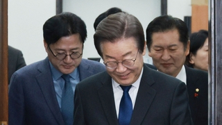 '복귀' 이재명 "정권심판 선거"…'단일 대오' 강조