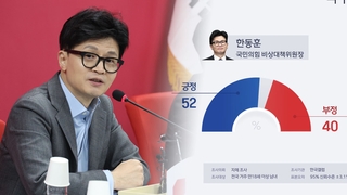 '한동훈 잘한다' 52%…갤럽 "2012년 박근혜 비대위와 흡사"