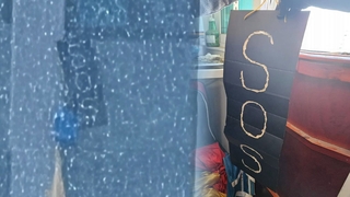아파트 대피공간에 20시간 갇힌 노인…'SOS'로 살아