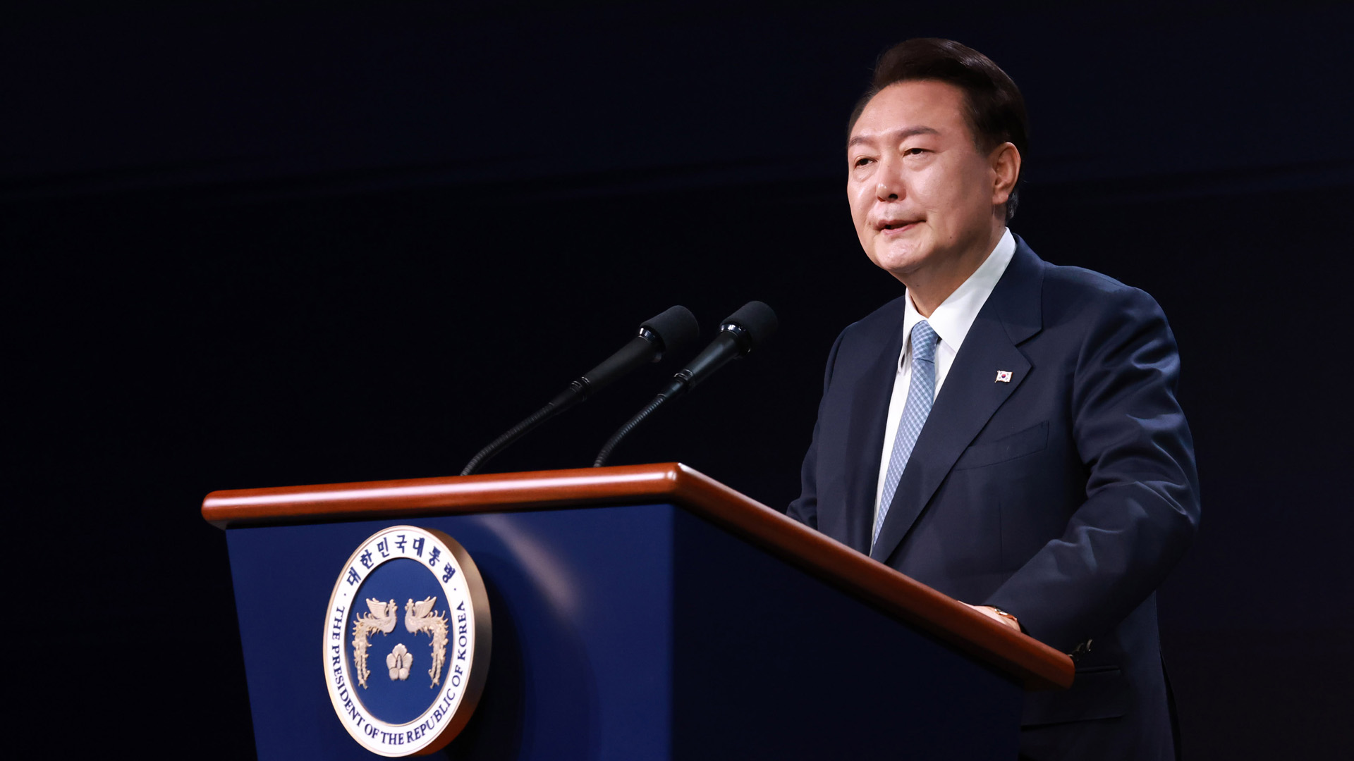 [현장연결] 尹 '민주주의 정상회의' 환영사…"가짜온라인카지노 아벤카지노, 개인의 자유와 인권 침해"