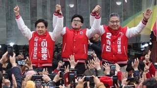 한동훈 "죽어도 서서 죽겠다"…'한강벨트' 지원사격