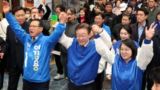 "푸근한 처가 왔다"…이재명, 충북서 기본사회 5대 공약
