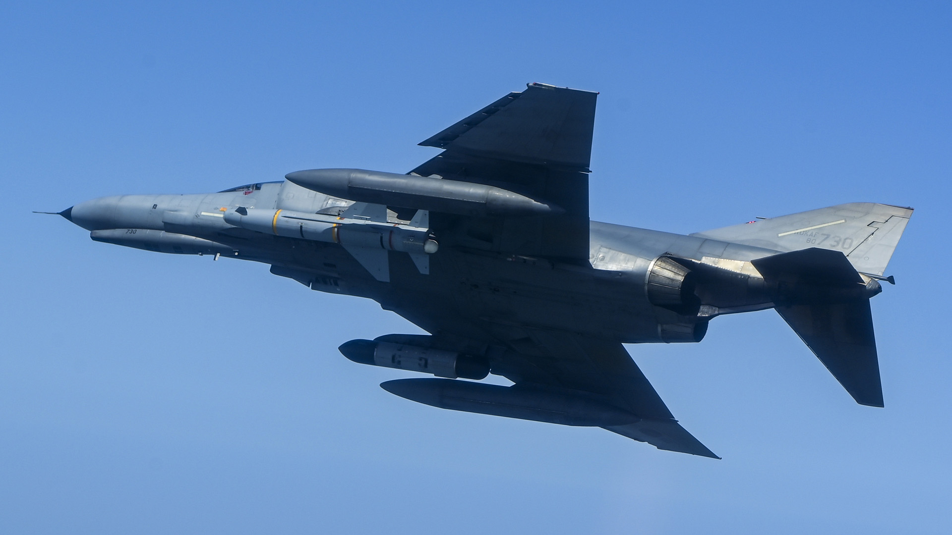 F-4E 팬텀 고별 실사격 훈련…'팝아이' 온라인카지노 벌금 벳위즈도 역사 속으로