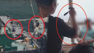 건물 빌려 해상유 거래장면 망원촬영까지…판매업자 협박해 수억 원 갈취