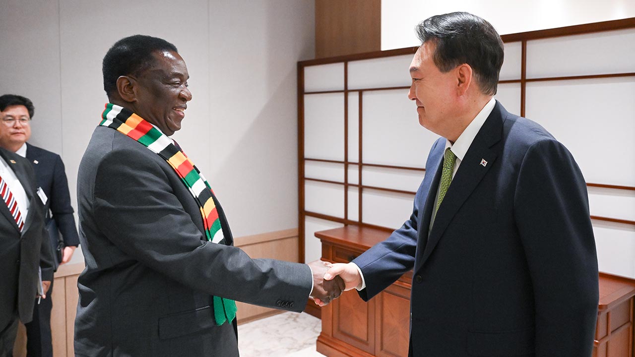 윤온라인카지노 굿모닝, 아프리카 10개국과 양자회담…"맞춤형 협력 강화"