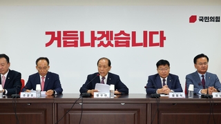 '원외 대표' 신경전…친윤 중진도 '어대한' 견제 가세