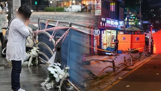 빠른 돌진에 가드레일 '무용지물'…보행자 안전장치 괜찮나