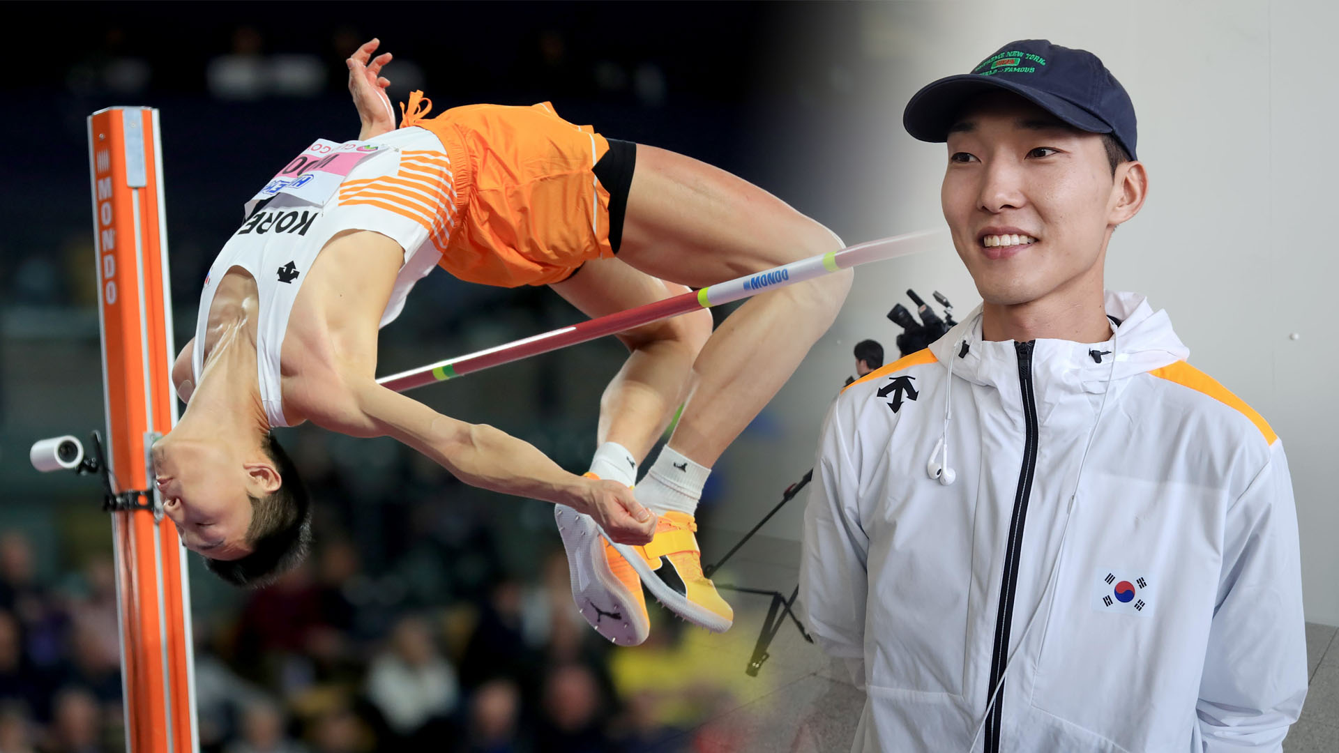 '스마일 점퍼' 우상혁, 파리서 금빛 도약하고 웃을까