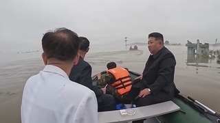 "적은 적일 뿐" 김정은, 수해지원 제안 거부하나