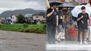 태풍 '산산' 일본 혼슈 중부로 북상…"국지성 호우 우려"