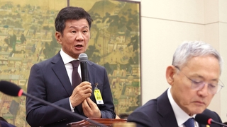 다시 국회 불려 간 정몽규 "홍명보 선임, 규정 따랐다"