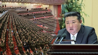 김정은 "핵무력 강화…전쟁준비 완성에 총력집중"