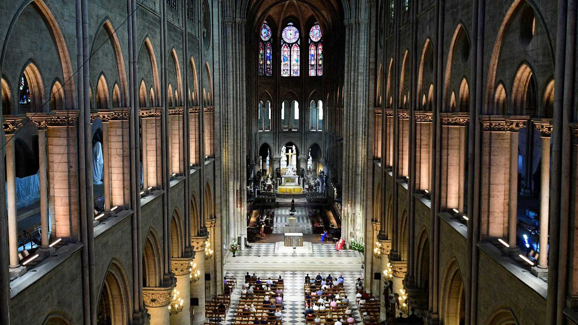 복구 마친 <em class='find'노트르담</em <em class='find'한국-no-1-온라인카지노</em 내부 첫 공개…내주 재개관