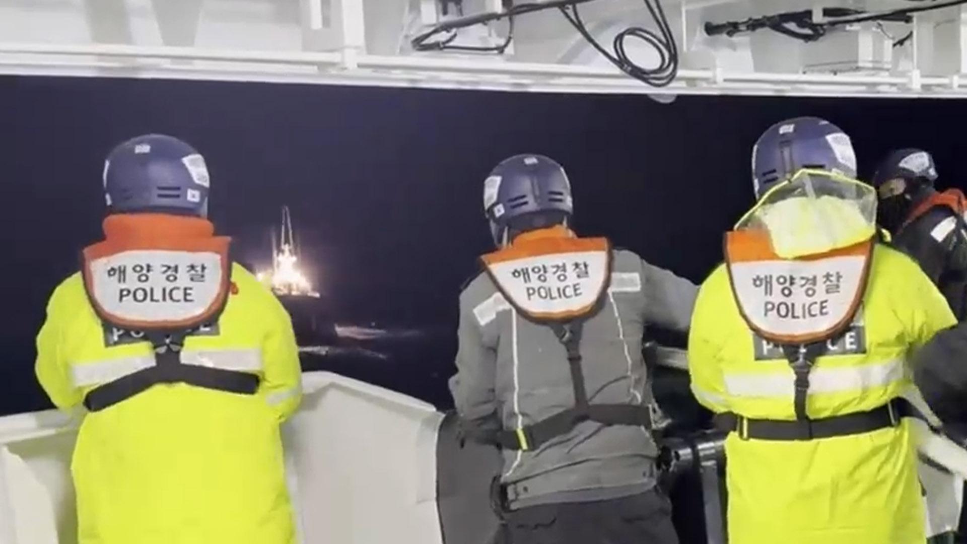 한밤 중 독도 인근 해상서 조난 어선 구조…울릉항 예인