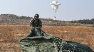 '400m 상공서 날아 사뿐히 착지'…해병대, 올해 첫 공수 교육