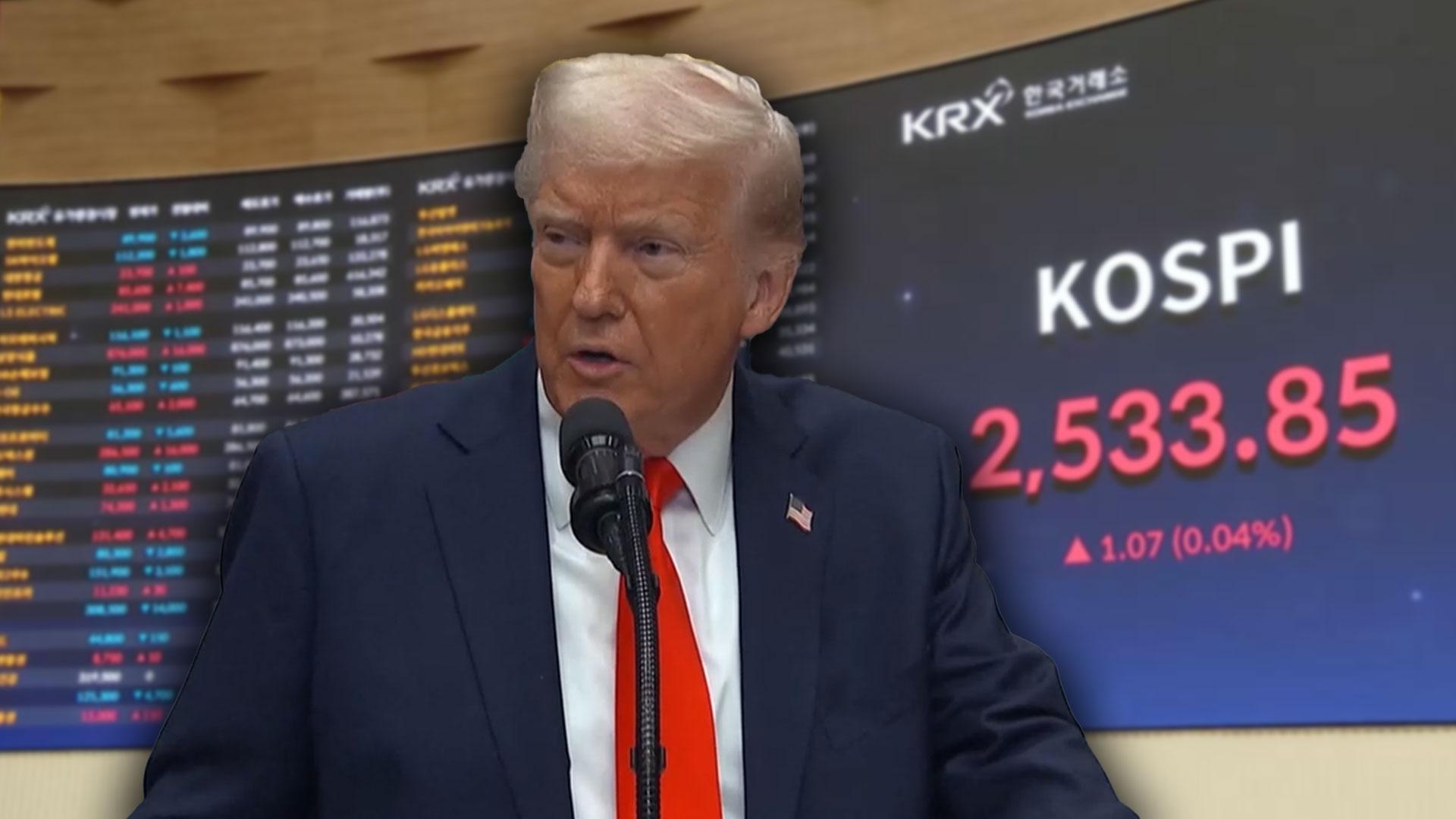 [온라인카지노 빠포커스] 트럼프 관세 후폭풍 계속…국내 증시 변동성은