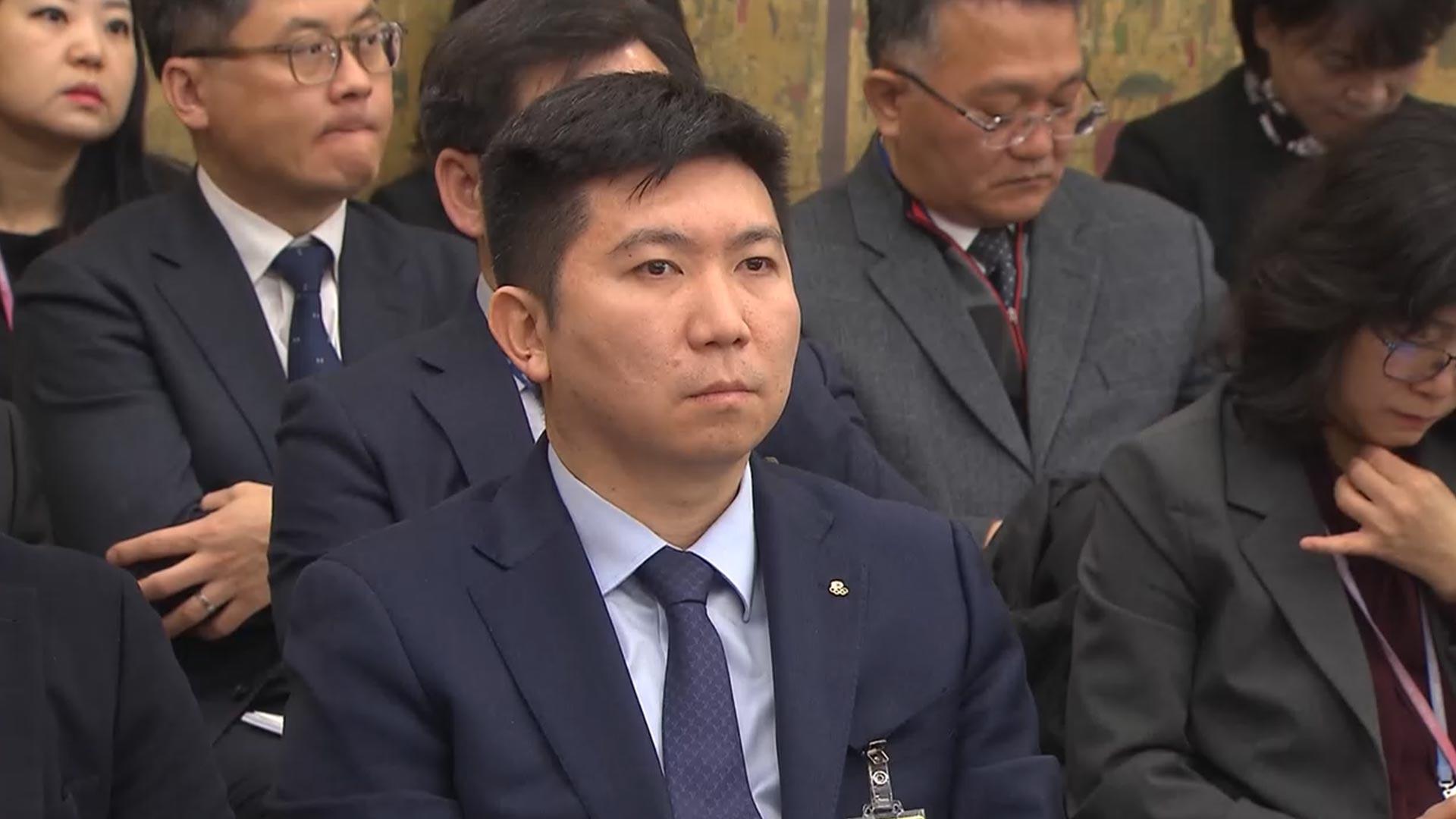 국회 간 유승민 체육회장 "정몽규 '인준 보류' 검토"